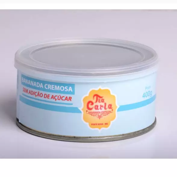 Bananada Cremosa Zero Açúcar